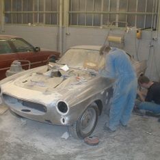 Body Restoration Of My Volvo 1800S 1969 7