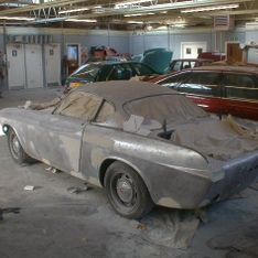 Body Restoration Of My Volvo 1800S 1969 9