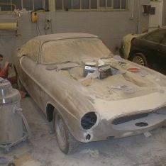 Body Restoration Of My Volvo 1800S 1969 8